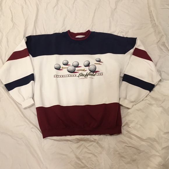 Vintage Litchfield Country Club Crewneck - Picture 1 of 2